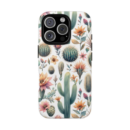Floral Cactus Tough Case