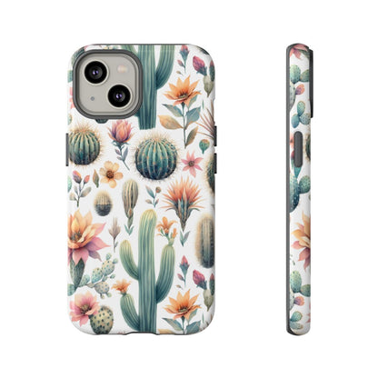 Floral Cactus Tough Case