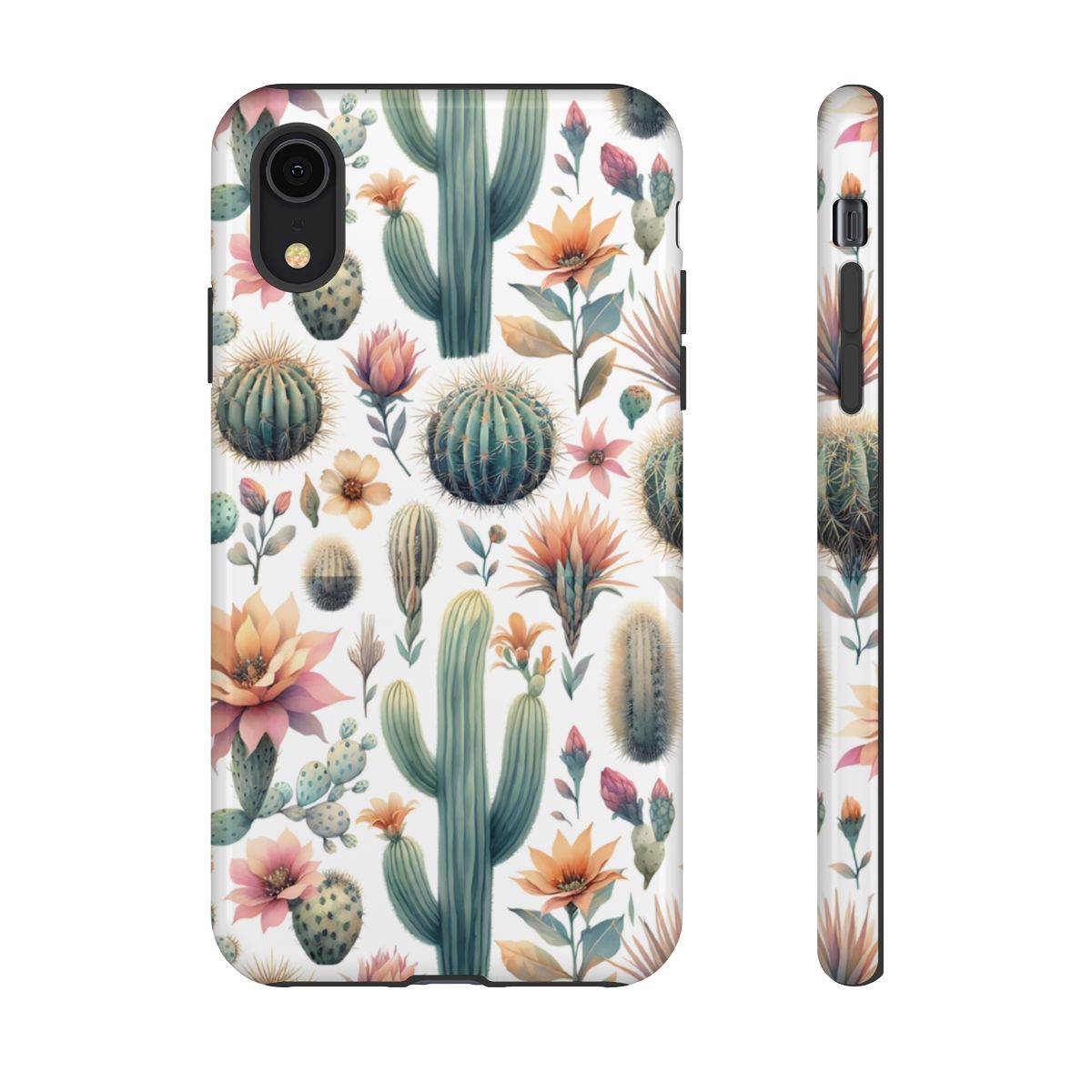 Floral Cactus Tough Case