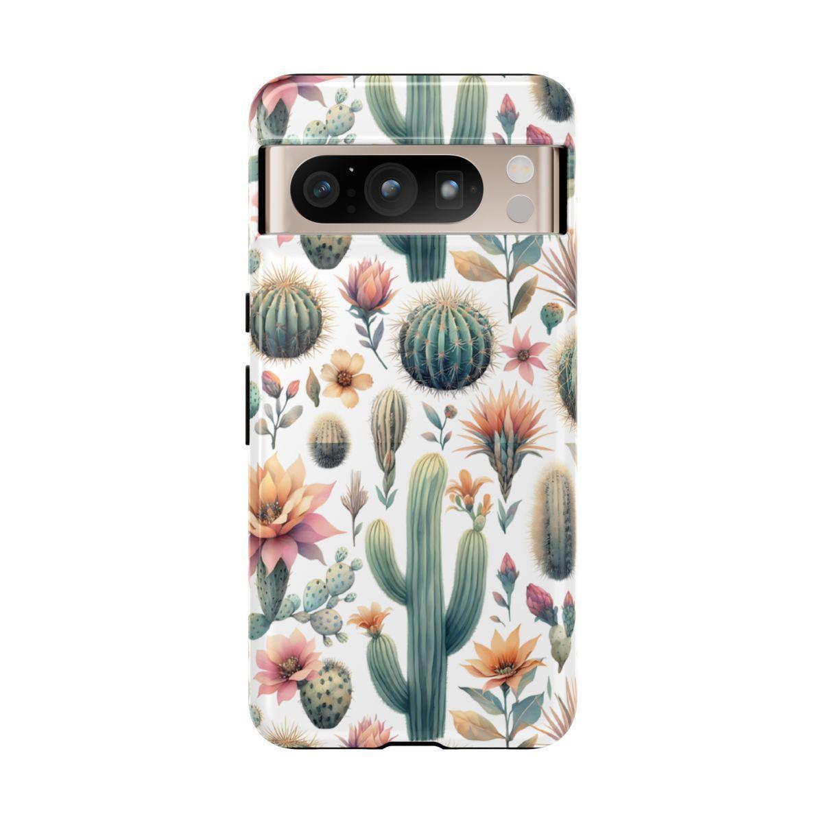 Floral Cactus Tough Case