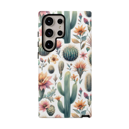 Floral Cactus Tough Case