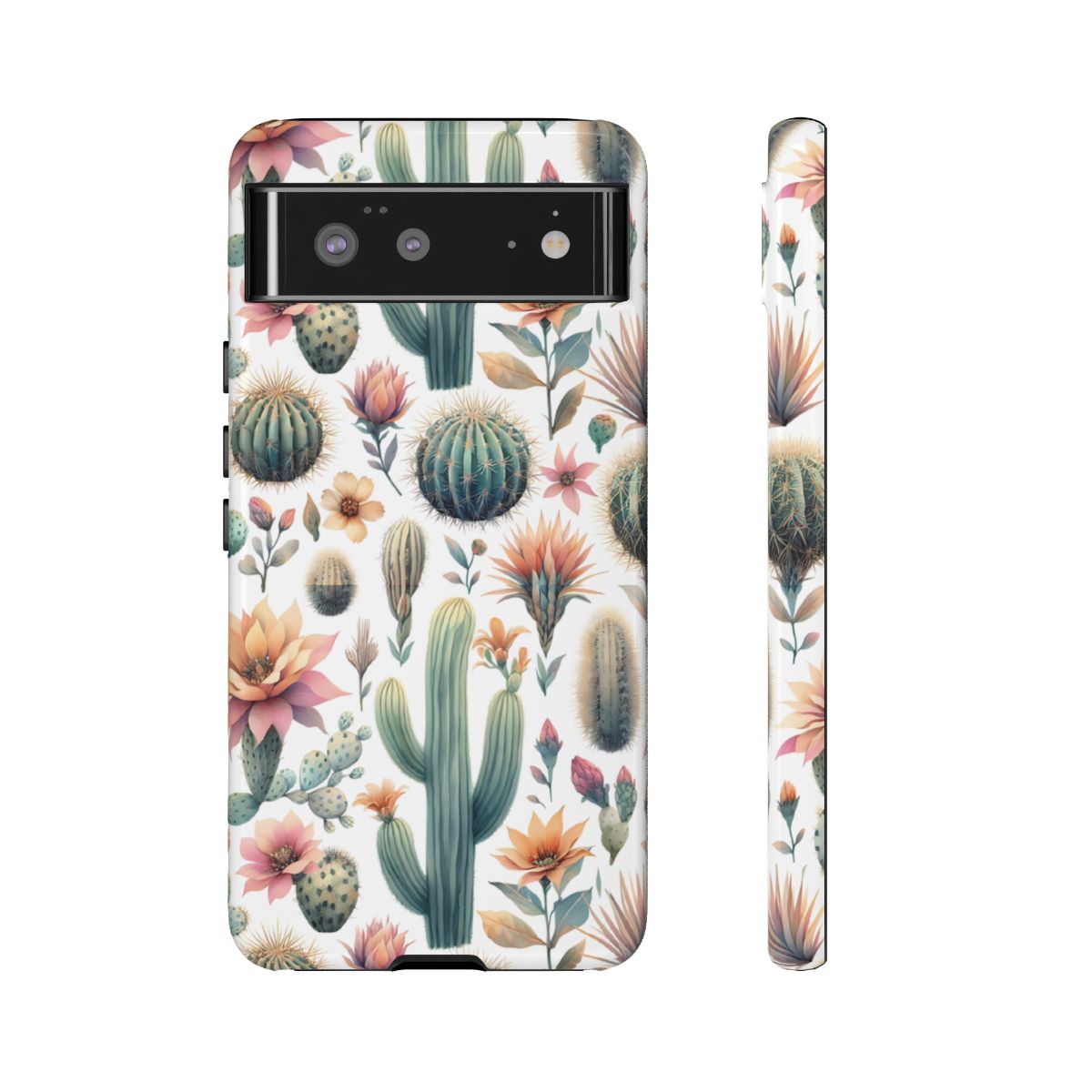 Floral Cactus Tough Case