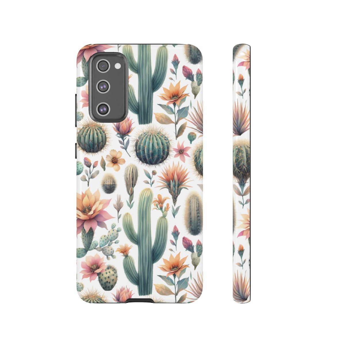 Floral Cactus Tough Case