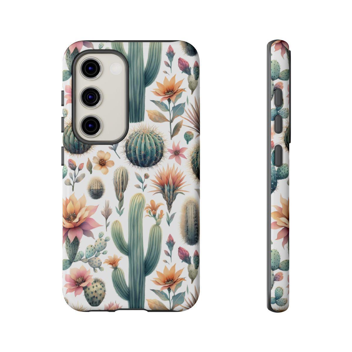 Floral Cactus Tough Case