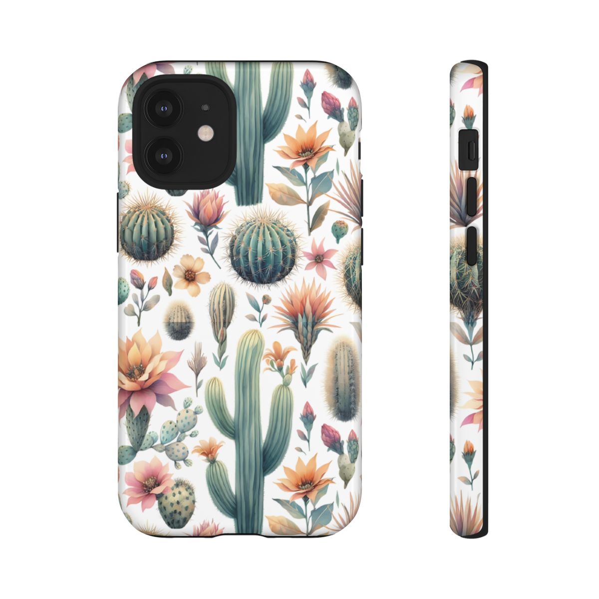 Floral Cactus Tough Case