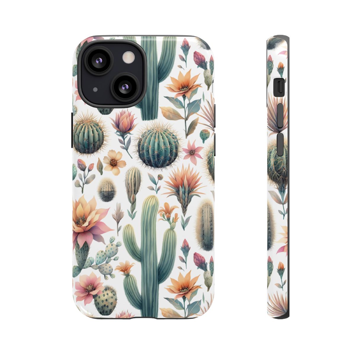 Floral Cactus Tough Case