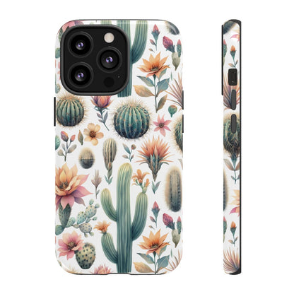Floral Cactus Tough Case