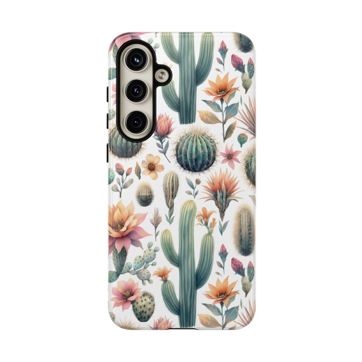 Floral Cactus Tough Case