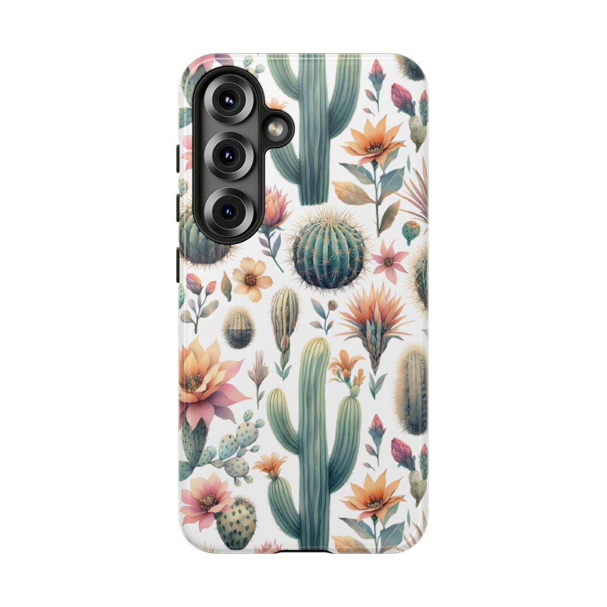Floral Cactus Tough Case