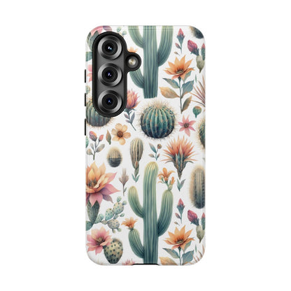 Floral Cactus Tough Case