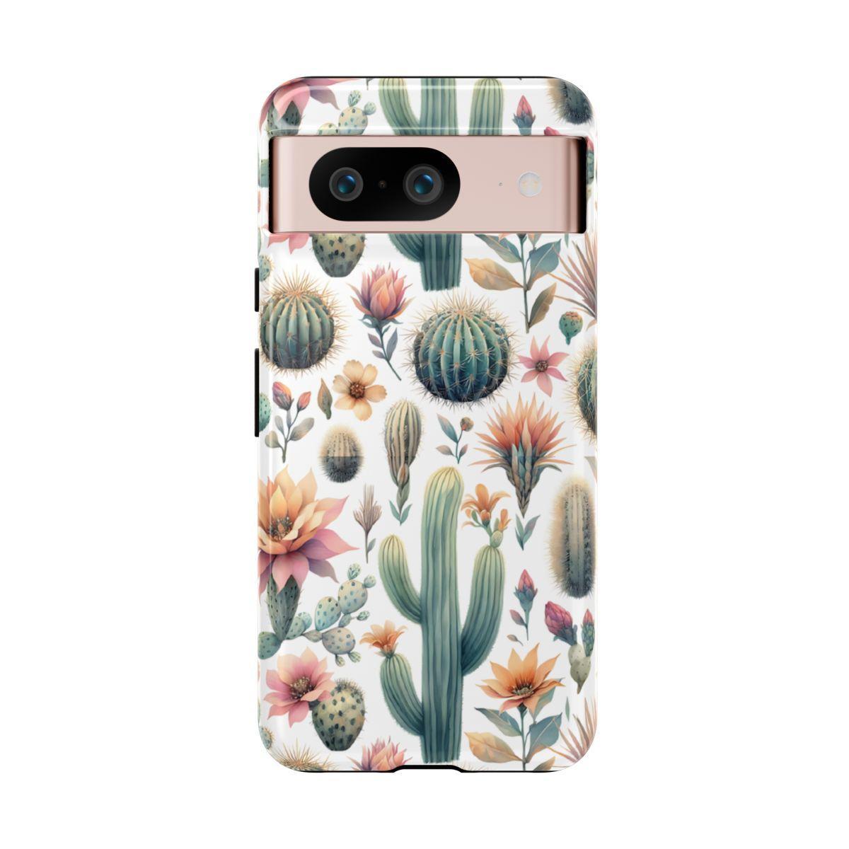 Floral Cactus Tough Case