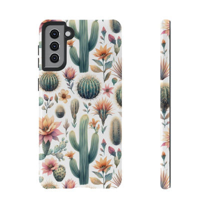 Floral Cactus Tough Case