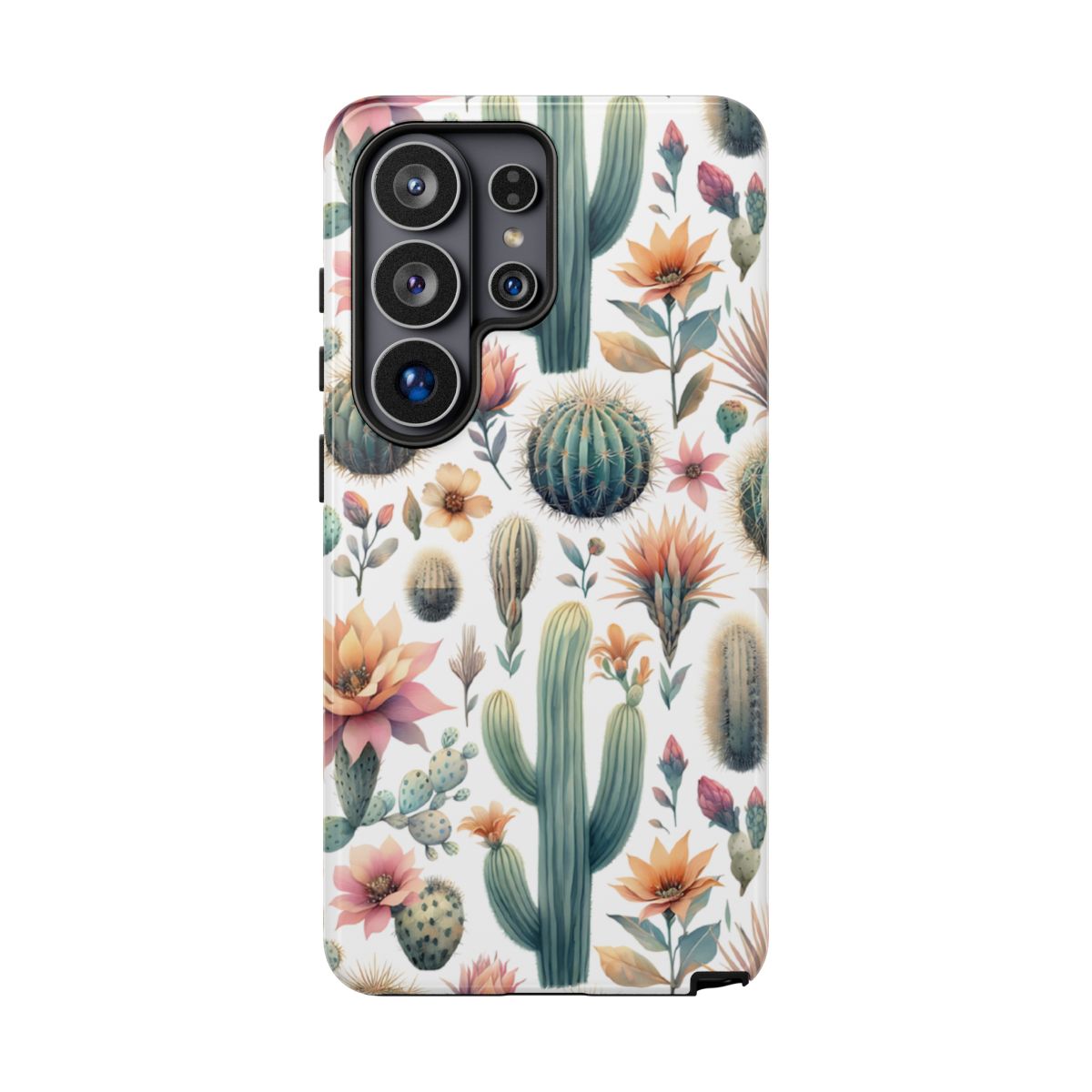 Floral Cactus Tough Case