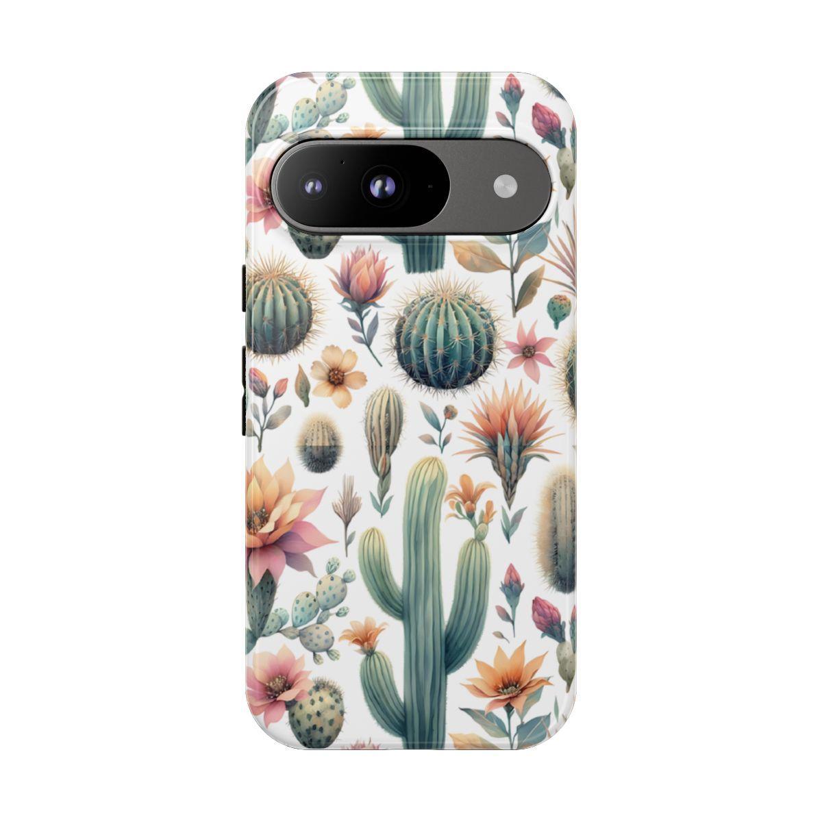 Floral Cactus Tough Case