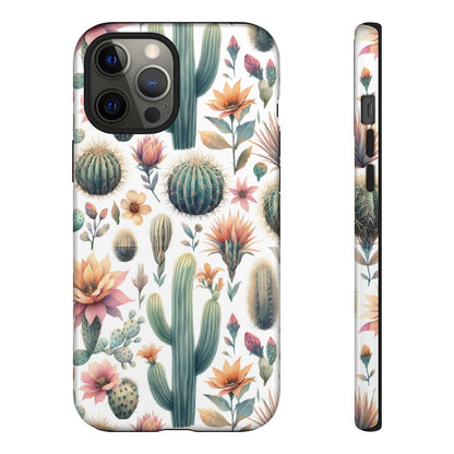 Floral Cactus Tough Case