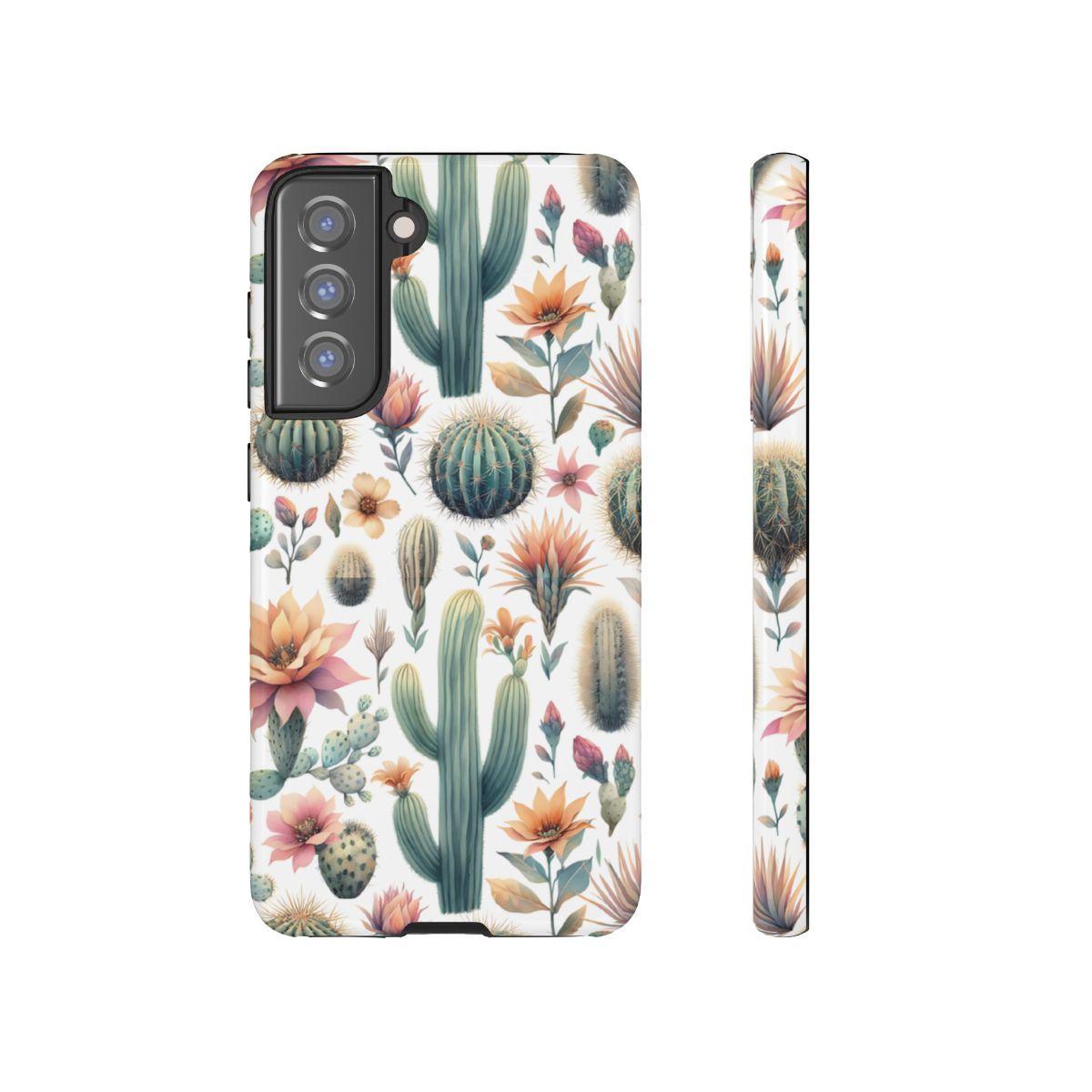 Floral Cactus Tough Case