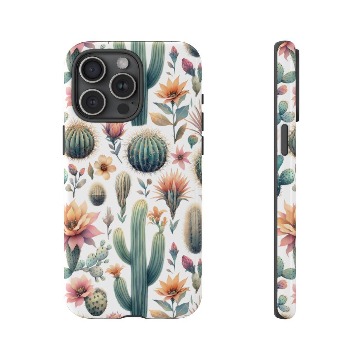 Floral Cactus Tough Case