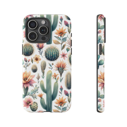 Floral Cactus Tough Case