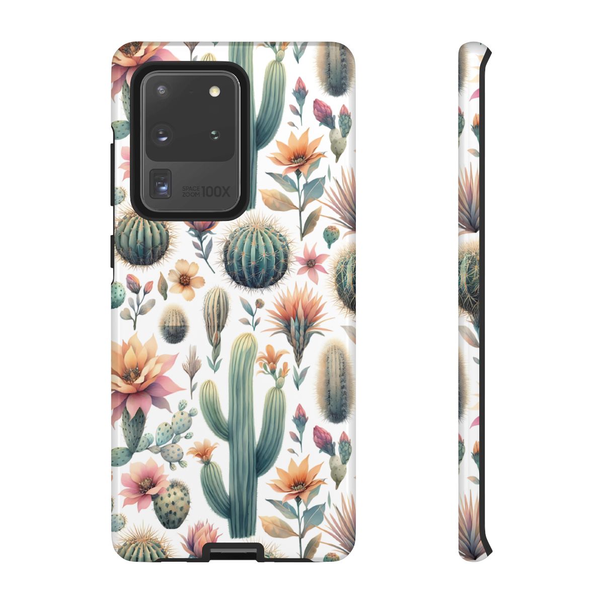 Floral Cactus Tough Case