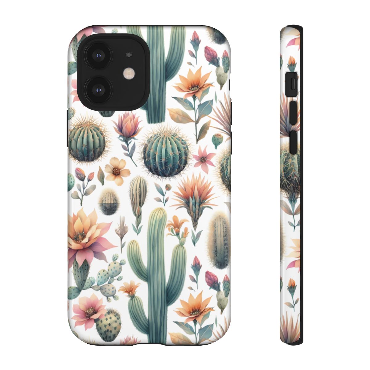Floral Cactus Tough Case