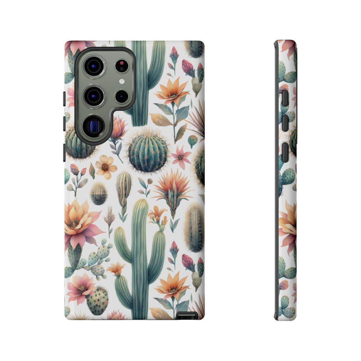 Floral Cactus Tough Case