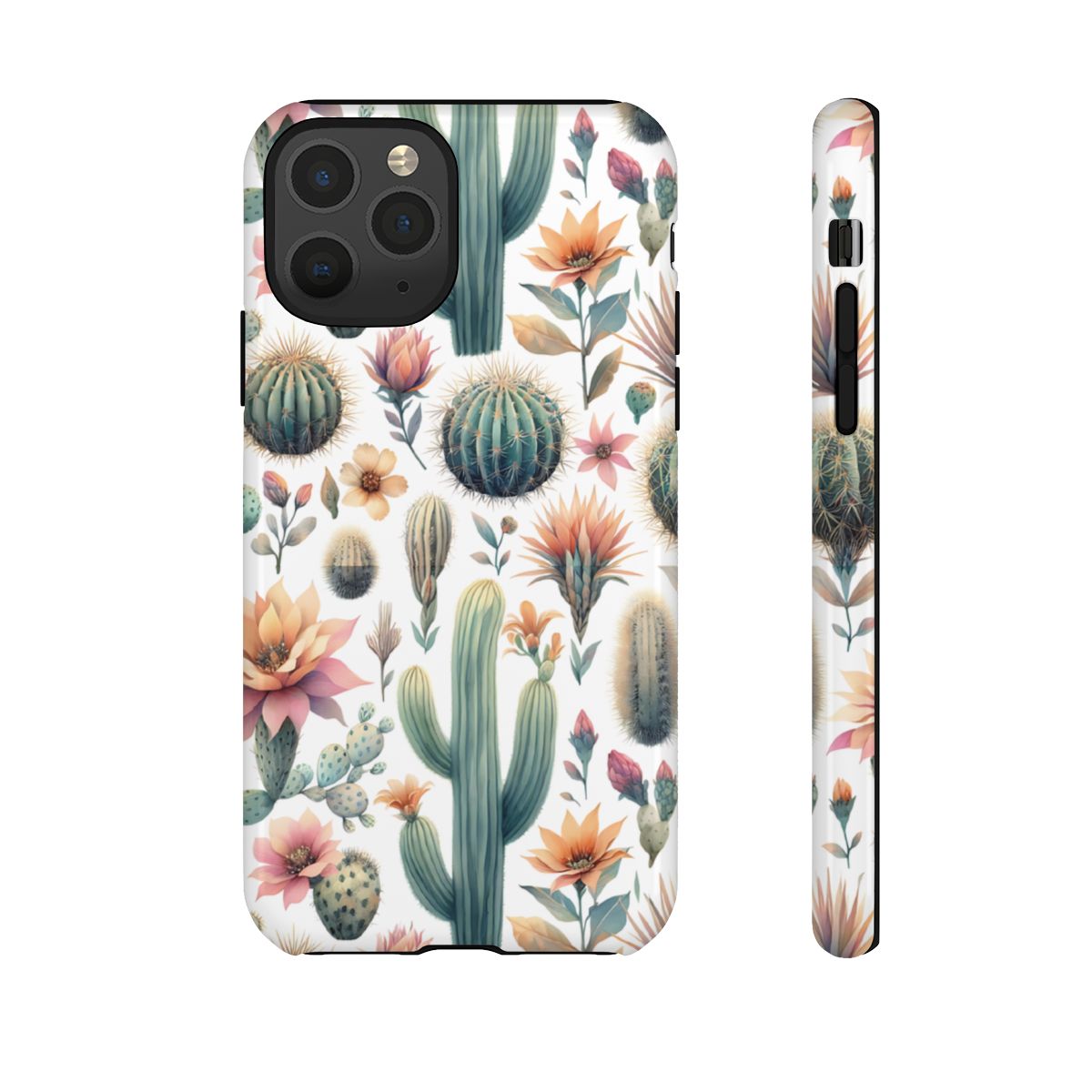 Floral Cactus Tough Case