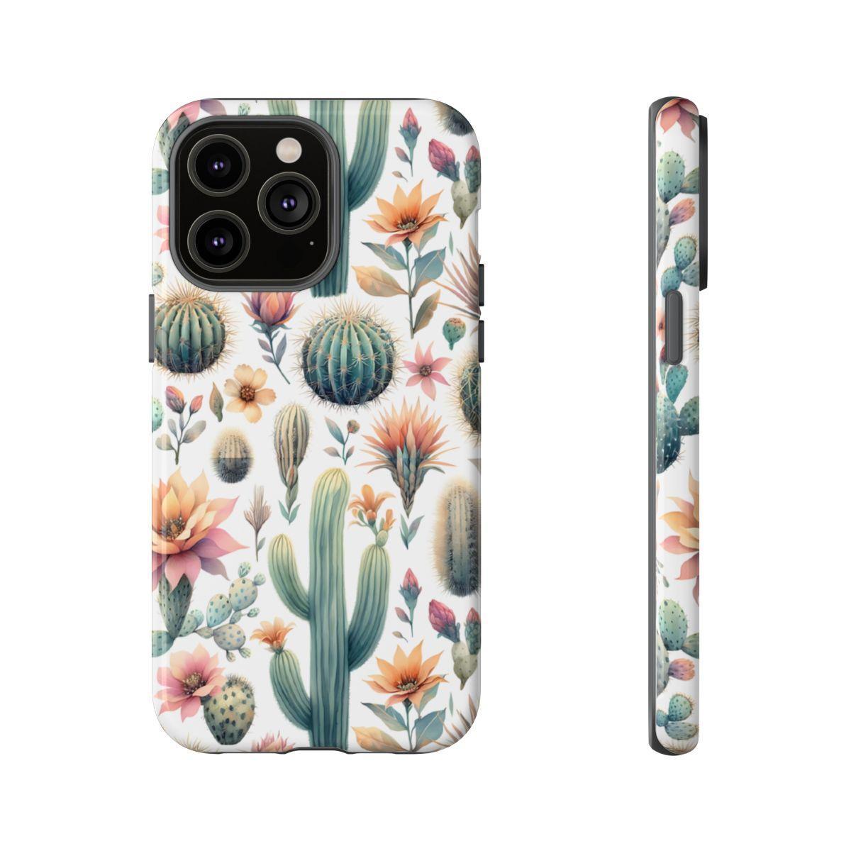 Floral Cactus Tough Case