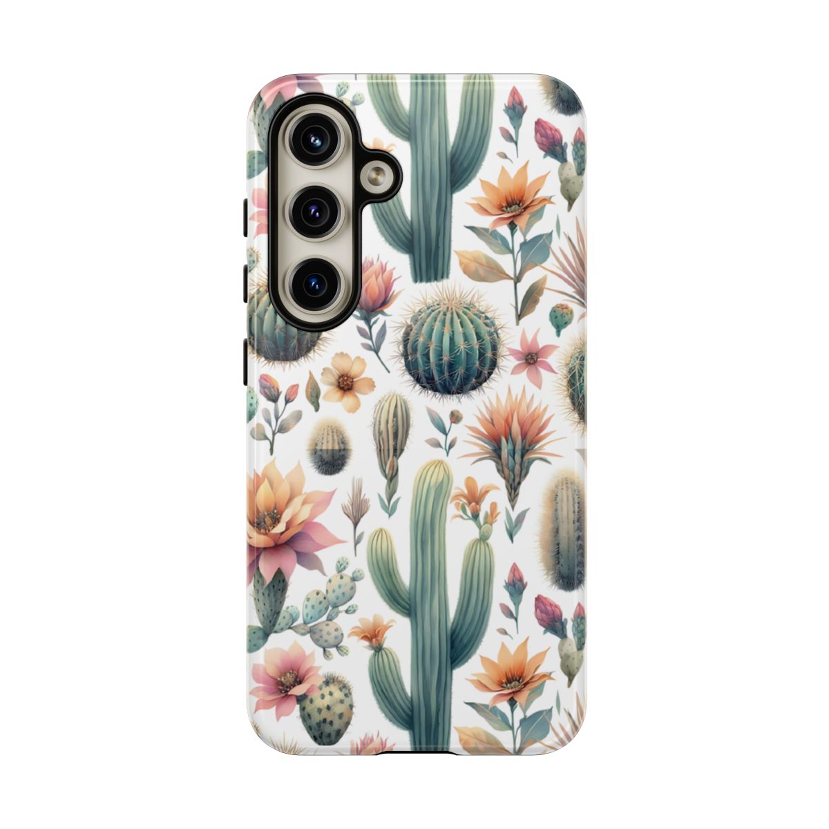 Floral Cactus Tough Case