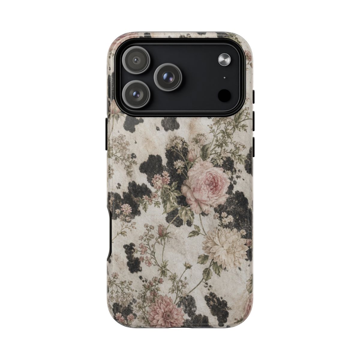 Floral Cowhide Magnetic Case - iPhone 18 Pro Max