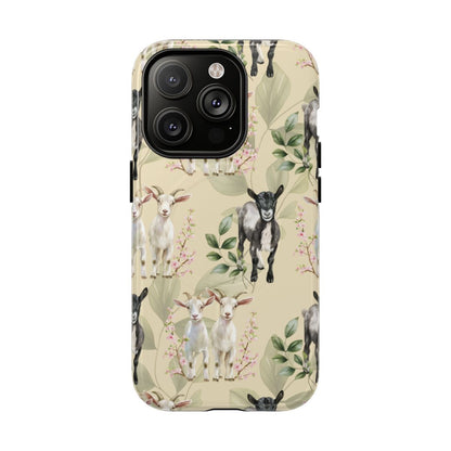 Floral Goats Magnetic Case