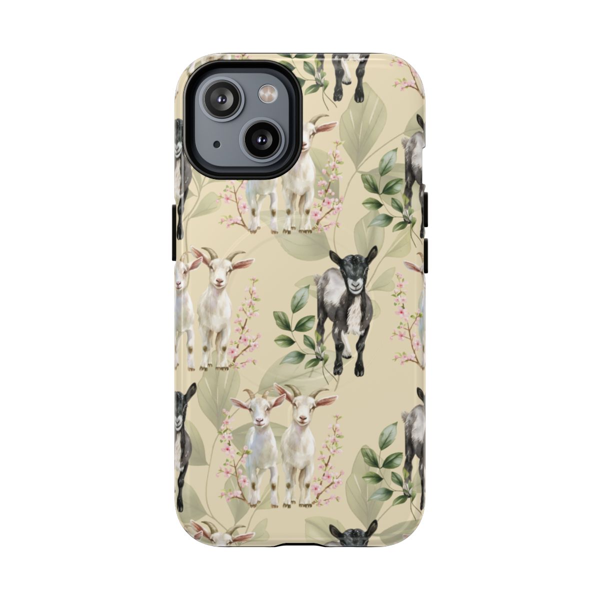 Floral Goats Magnetic Case