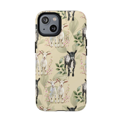 Floral Goats Magnetic Case