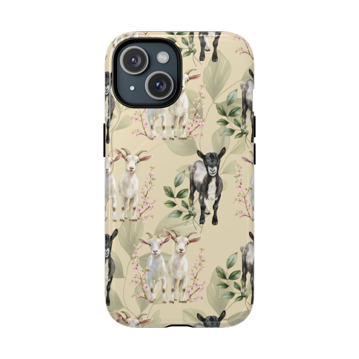 Floral Goats Magnetic Case