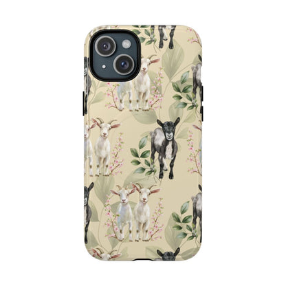 Floral Goats Magnetic Case