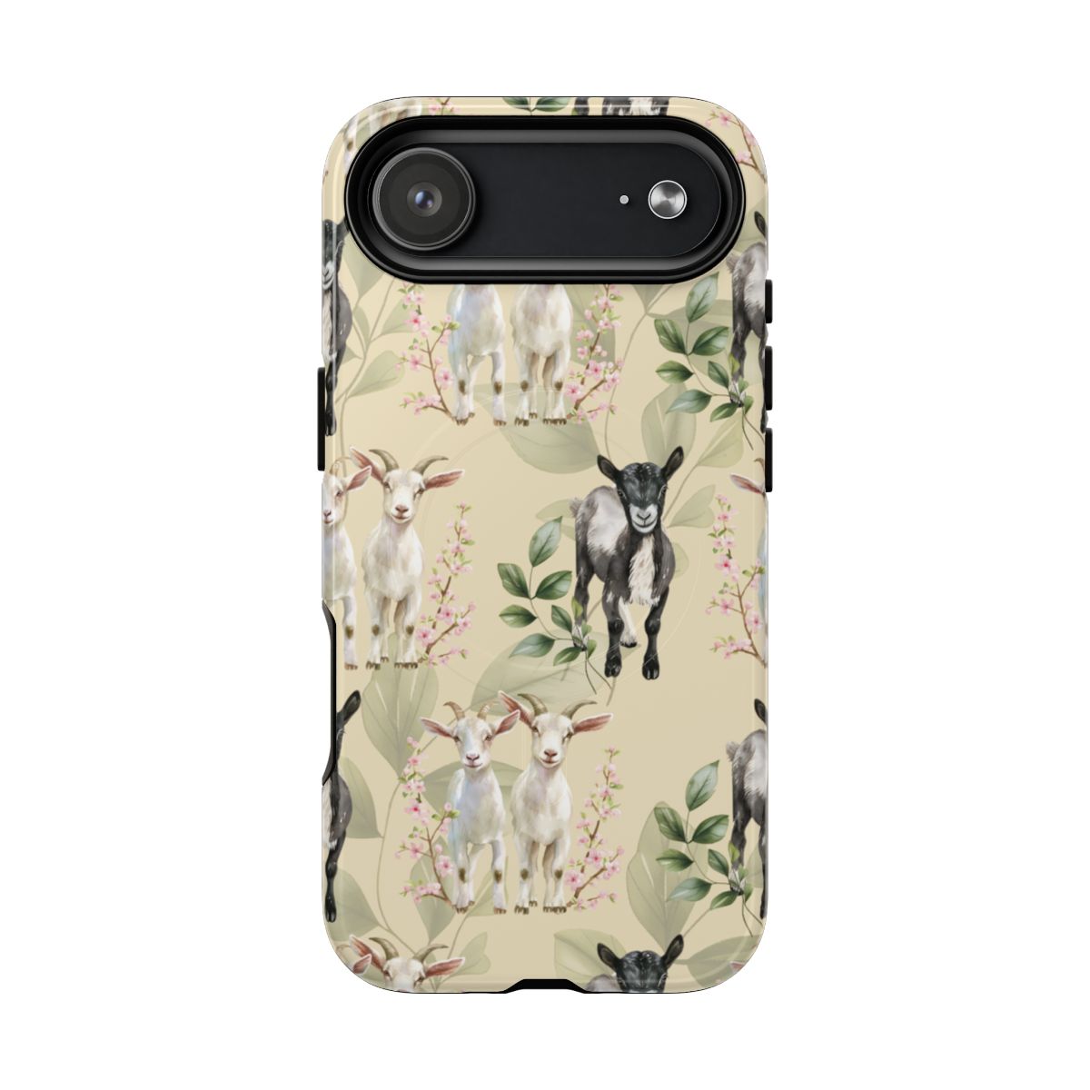 Floral Goats Magnetic Case