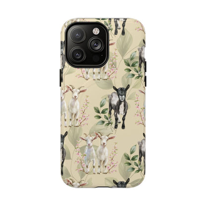 Floral Goats Magnetic Case