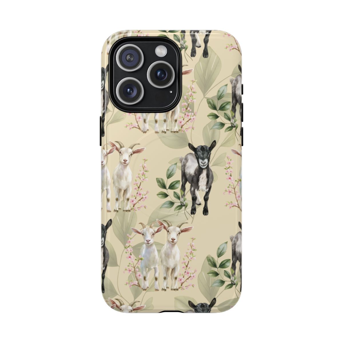 Floral Goats Magnetic Case