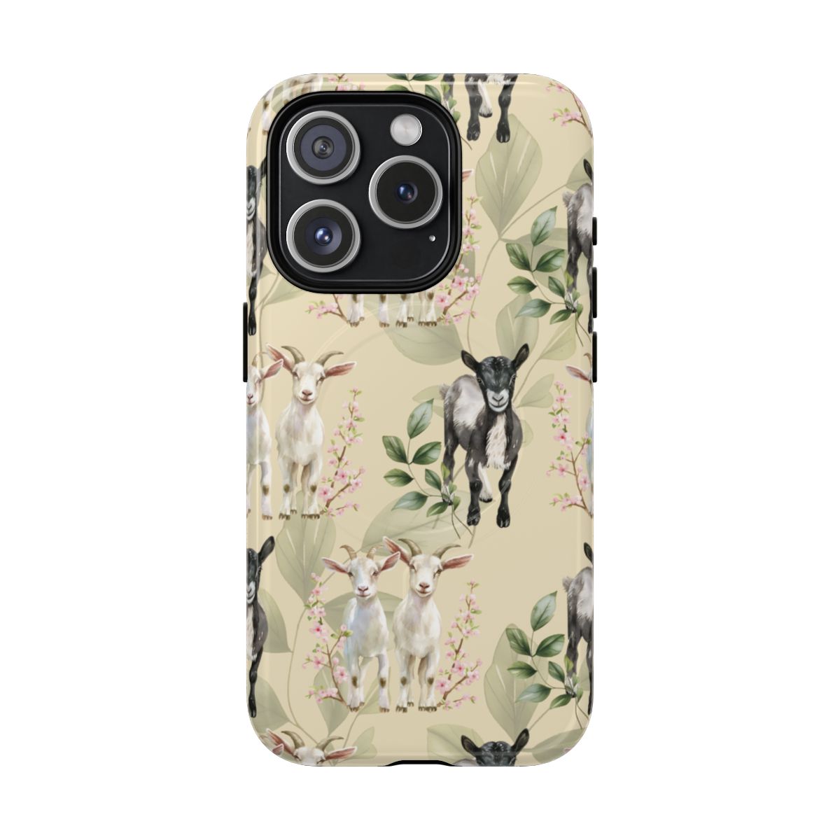 Floral Goats Magnetic Case