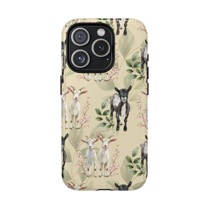 Floral Goats Magnetic Case