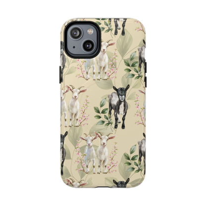 Floral Goats Magnetic Case