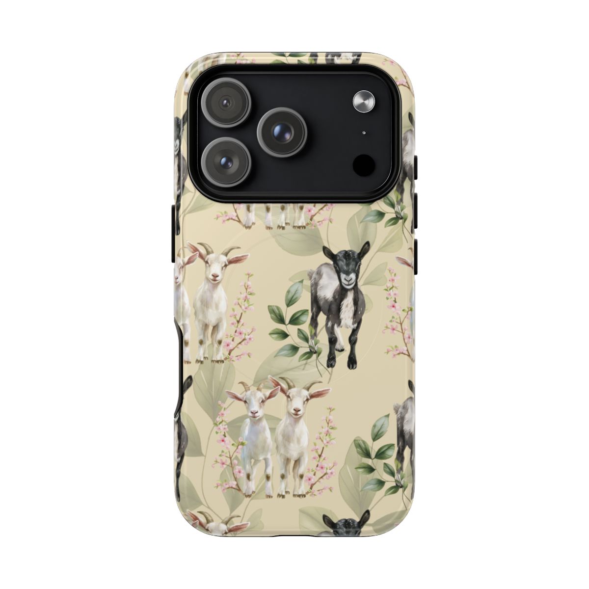 Floral Goats Magnetic Case