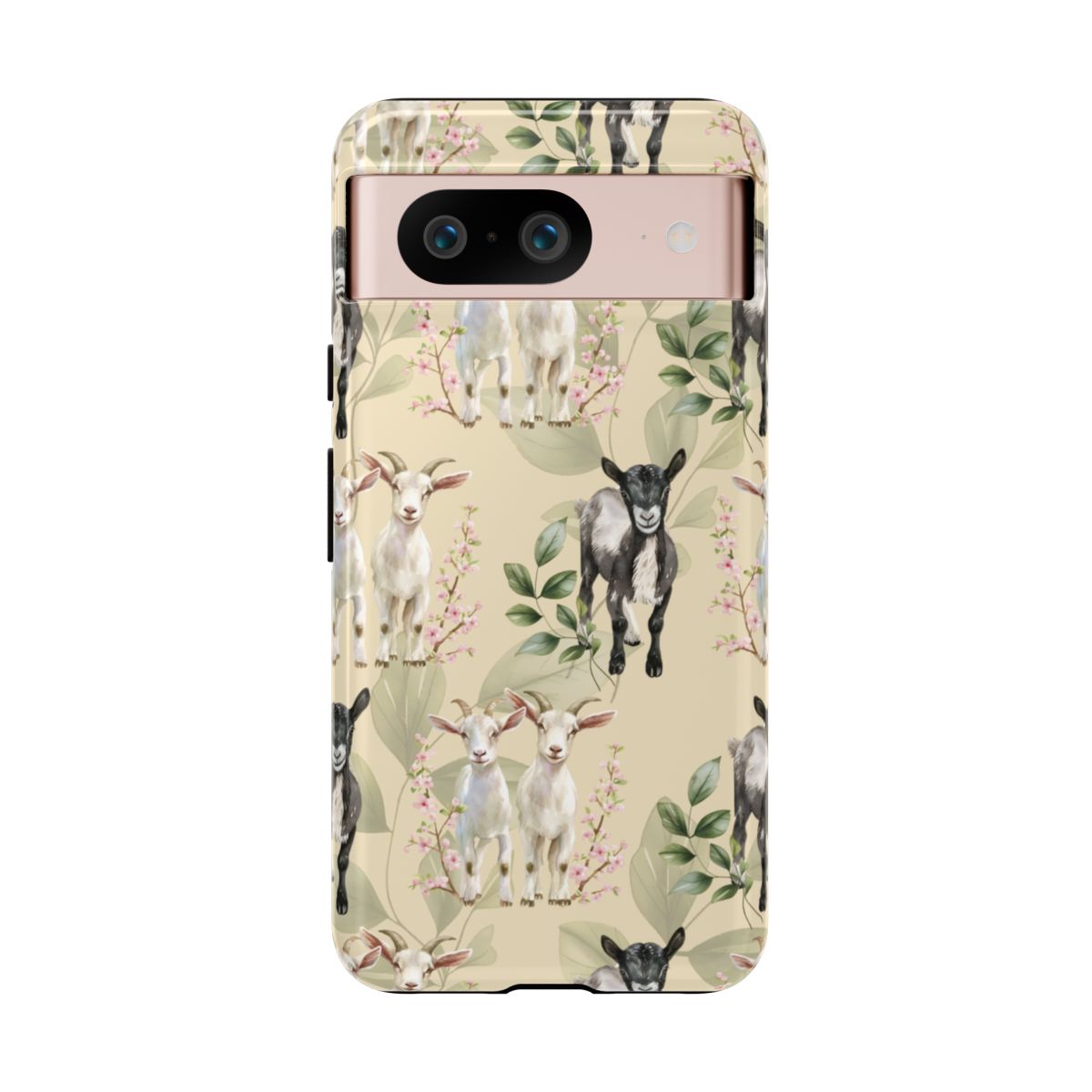 Floral Goats Tough Case