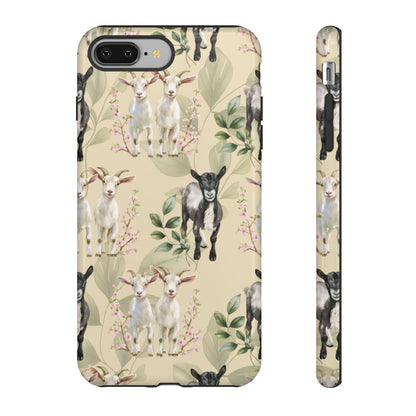 Floral Goats Tough Case