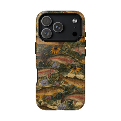 Floral Trout Magnetic Case - iPhone 18 Pro