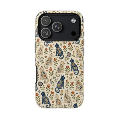 Folk Barn Cats Tough Case - iPhone 18 Pro