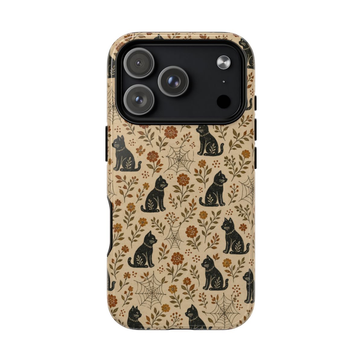 Folk Cat Webs Magnetic Case - iPhone 18 Pro