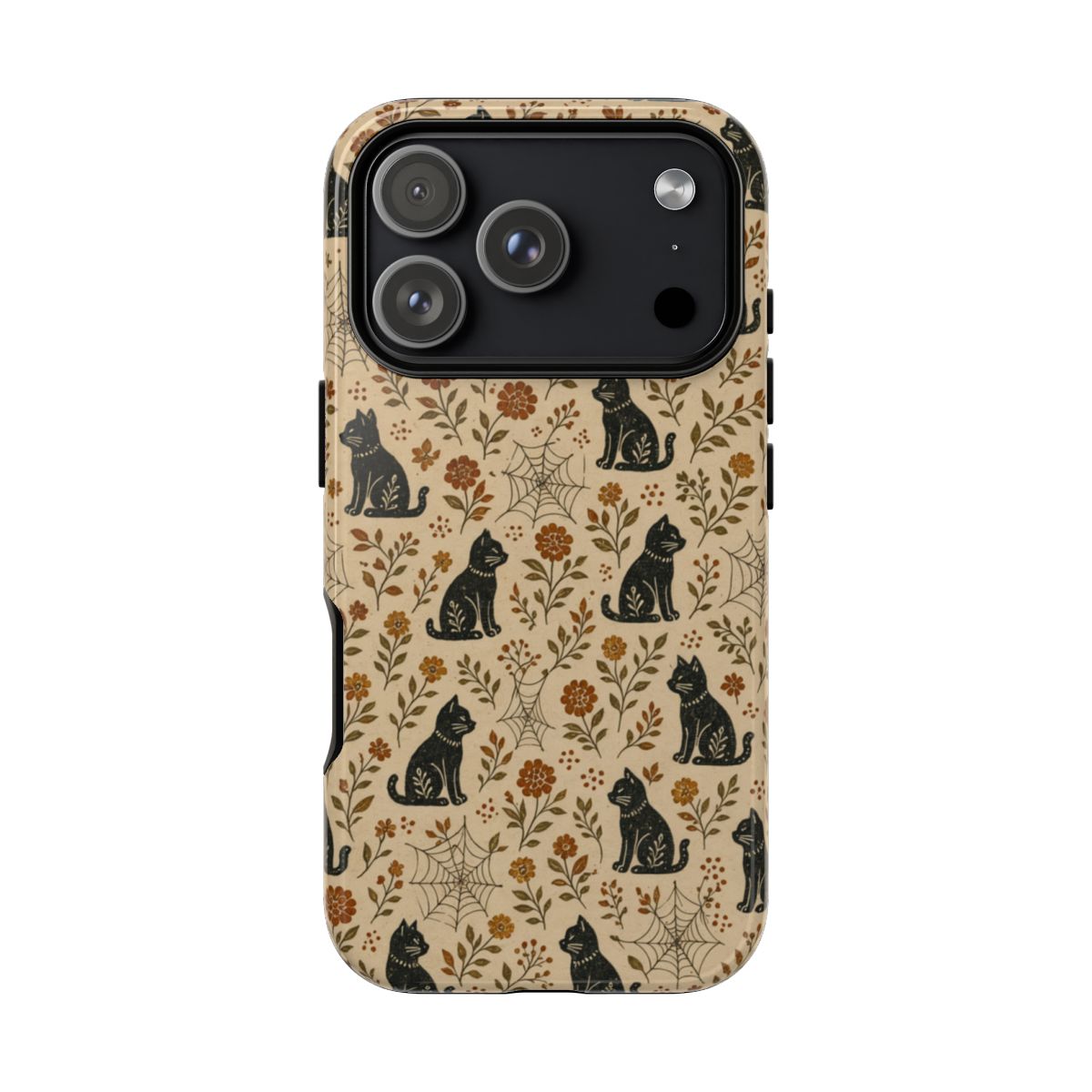 Folk Cat Webs Tough Case - iPhone 18 Pro