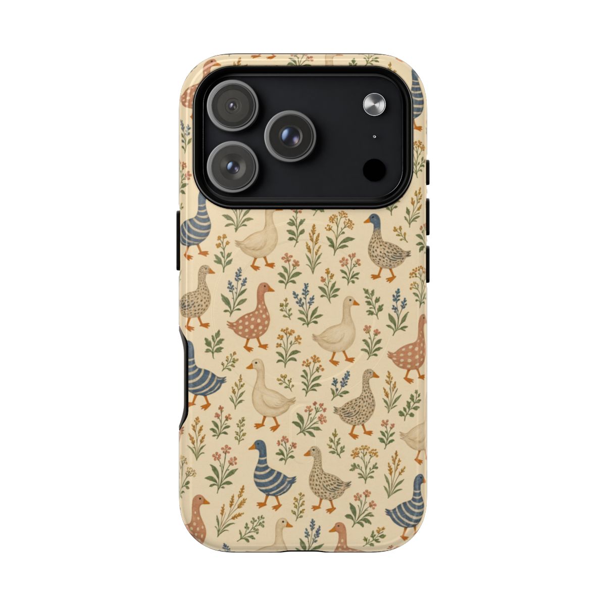 Folk Farm Ducks Magnetic Case - iPhone 18 Pro