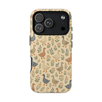 Folk Farm Ducks Magnetic Case - iPhone 18 Pro