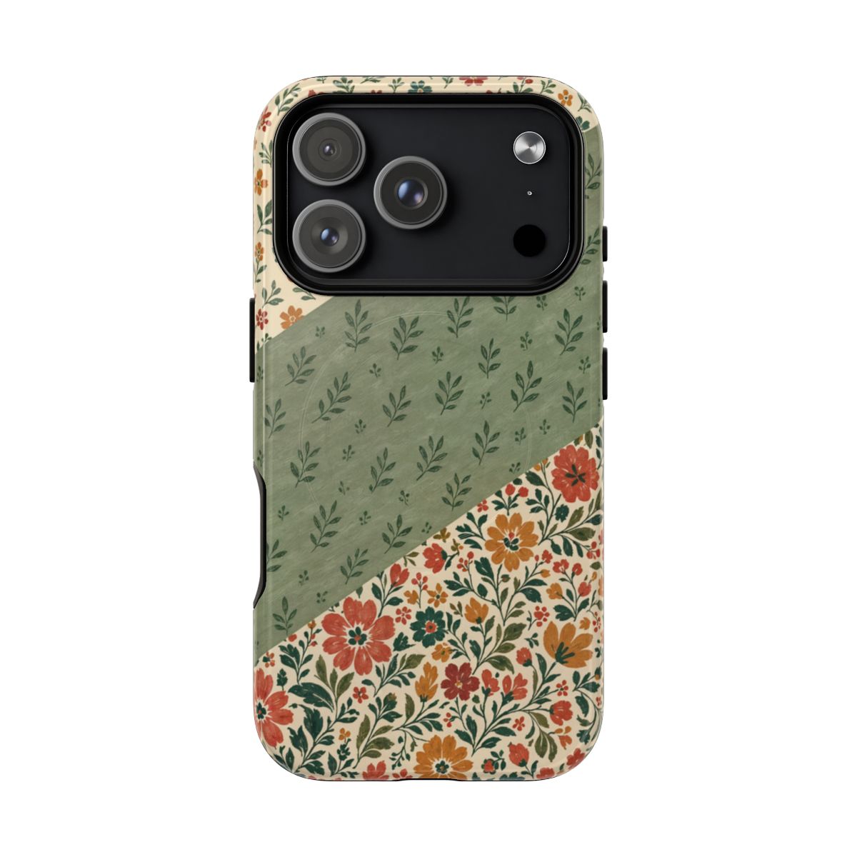 Folk Floral Swaths Magnetic Case - iPhone 18 Pro